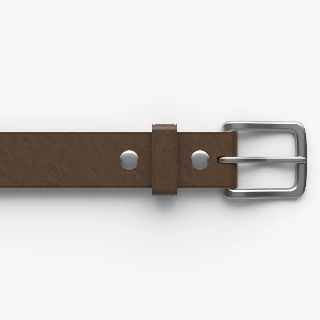 Natural Chromexcel Unlined Belt